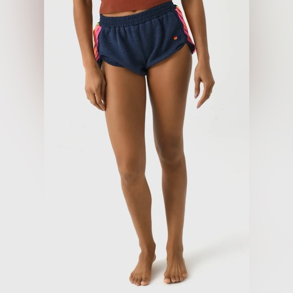 Aviator Nation 5 Stripe Jogger Shorts - Picture 17 of 17